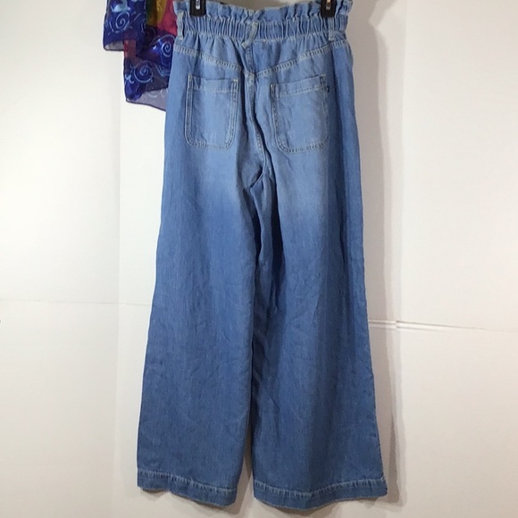 Pilcro Relaxed jeans ruffle waist wide legs 28 - Picture 9 of 9